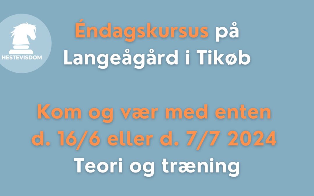Kursus på Langeågård i Tikøb